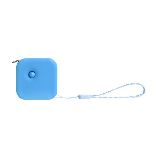 PRO-020-A_1 Accesorio Oficina Llavero Flexometro Kantav Azul PRO 020 A Azul (PRO020A – plastico – articulo promocional)