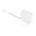 Accesorio Oficina Llavero Flexometro Kantav Blanco PRO 020 B Blanco (PRO020B - plastico - articulo promocional)