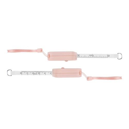 PRO-020-P_3 Accesorio Oficina Llavero Flexometro Kantav Rosa PRO 020 P Rosa (PRO020P – plastico – articulo promocional)