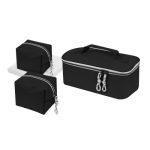 Organizadores Set Organizador de Viaje Viare PRO 096 N Negro (PRO096N - poliester - articulo promocional)