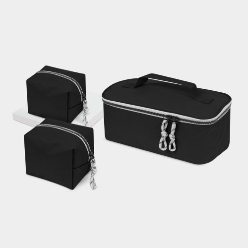 PRO-096 Organizadores Set Organizador de Viaje Viare PRO 096 N Negro (PRO096N – poliester – articulo promocional)