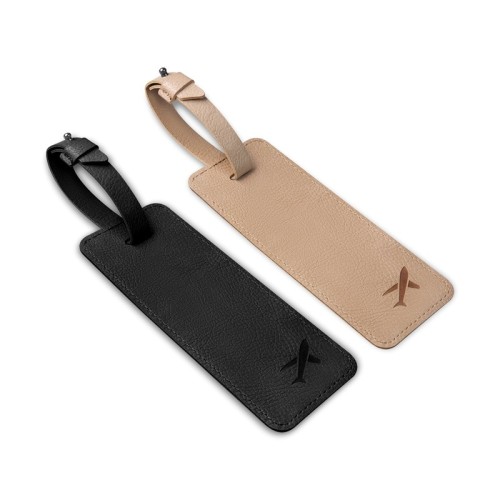 PRO-117 Accesorios para Viaje Identificador Binici Beige PRO 117 BE Beige (PRO117BE – curpiel – articulo promocional)