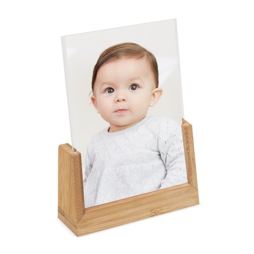 PRT-121 Decoracion Portarretrato Lange Beige PRT 121 BE Beige (PRT121BE – bambu / acrilico – articulo promocional)