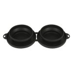 Accesorio Mascota Plato Scoglitti. PT-010N Negro (PT010N - articulo promocional)