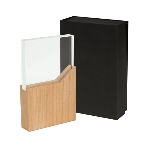 Accesorio Oficina Reconocimiento Lynor RMT 001 BE Beige (RMT001BE - vidrio / madera - articulo promocional)