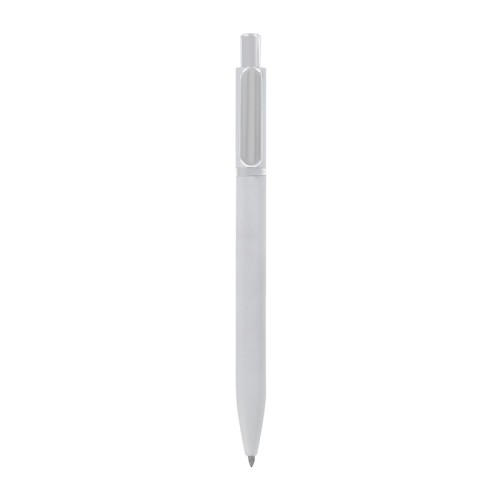 Boligrafo Metalico Boligrafo Ruchka Blanco RQ 025 B Blanco (RQ025B - aluminio - articulo promocional)