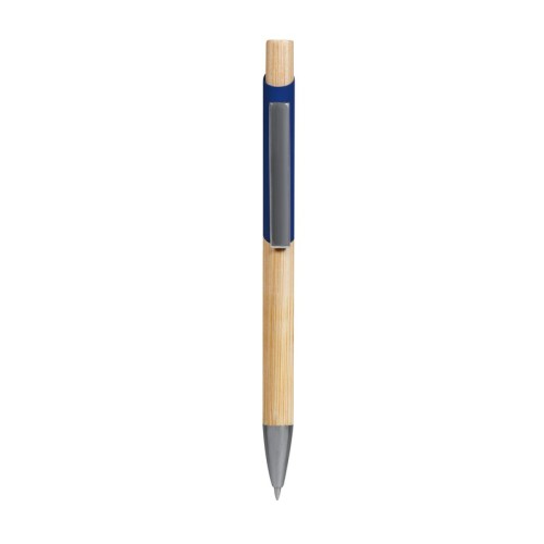 Boligrafo Metalico Boligrafo Holz Azul RQ 1130 A Azul (RQ1130A - aluminio / bambu - articulo promocional)