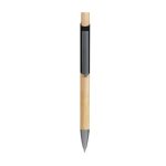 Boligrafo Metalico Boligrafo Holz Negro RQ 1130 N Negro (RQ1130N - aluminio / bambu - articulo promocional)