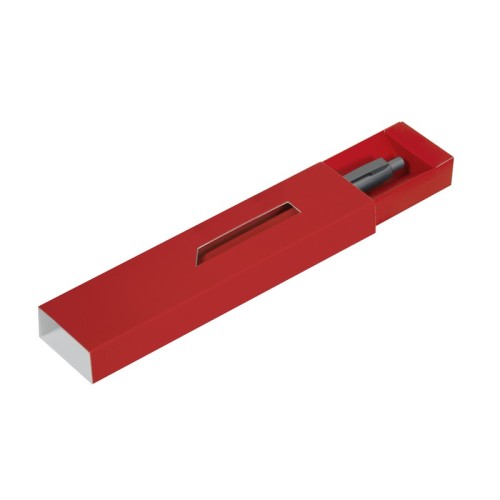 RQ-1140-R_3 Boligrafo Metalico Boligrafo Hunter Rojo RQ 1140 R Rojo (RQ1140R – aluminio – articulo promocional)