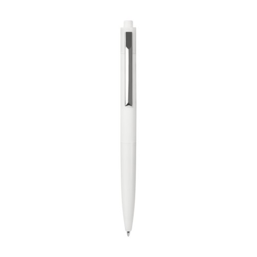 RQ-1160-B_1 Boligrafo Metalico Boligrafo Dubbo Blanco RQ 1160 B Blanco (RQ1160B – metal / plastico – articulo promocional)