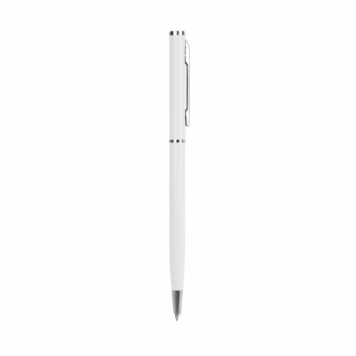 RQ-1167-B_2 Boligrafo Metalico Boligrafo Soneva Blanco RQ 1167 B Blanco (RQ1167B – metal – articulo promocional)