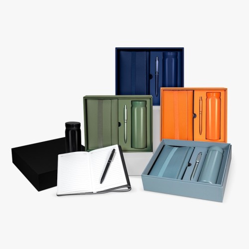 SET-016-1 Set Ejecutivo Set Birkin Verde SET 016 V Verde (SET016V – acero inoxidable / plastico / curpiel / carton – articulo promocional)