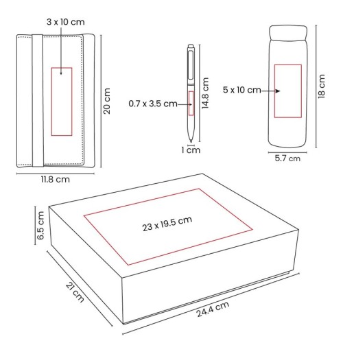 SET-016-VECTOR-3 Set Ejecutivo Set Birkin Azul SET 016 A Azul (SET016A – acero inoxidable / plastico / curpiel / carton – articulo promocional)