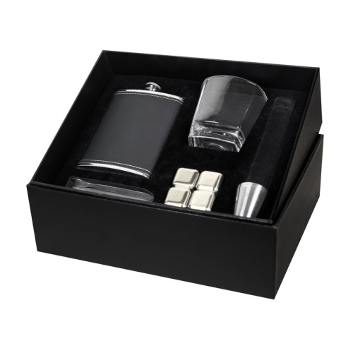 Set Set de Bar Aberdeen SET 017 N Negro (SET017N - acero inoxidable / vidrio - articulo promocional)