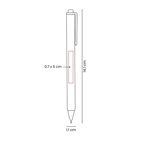SH-3025-VECTOR-2 Boligrafo Plastico Boligrafo Molvi Gris SH 3025 G Gris (SH3025G – plastico – articulo promocional)