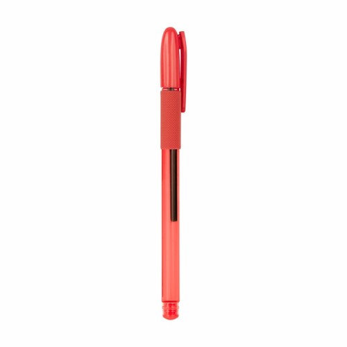 SH-3030-R_2 Boligrafo Plastico Boligrafo Kaku Rojo SH 3030 R Rojo (SH3030R – plastico – articulo promocional)