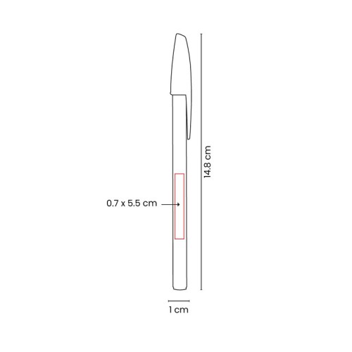 SH-3035-VECTOR Boligrafo Plastico Boligrafo Feder Verde SH 3035 V Verde (SH3035V – plastico – articulo promocional)