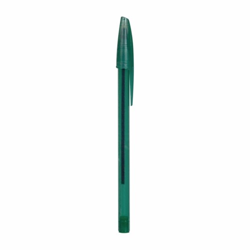 SH-3035-V_1 Boligrafo Plastico Boligrafo Feder Verde SH 3035 V Verde (SH3035V – plastico – articulo promocional)