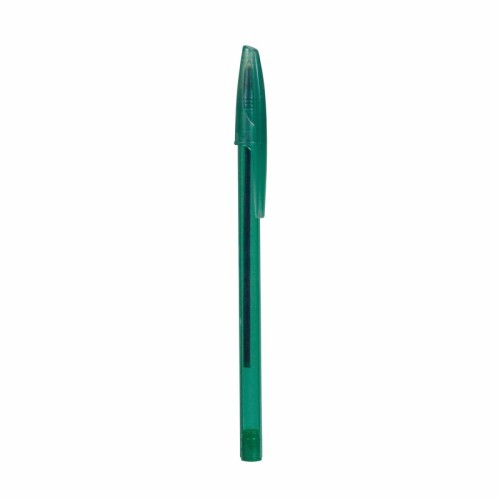 SH-3035-V_2 Boligrafo Plastico Boligrafo Feder Verde SH 3035 V Verde (SH3035V – plastico – articulo promocional)