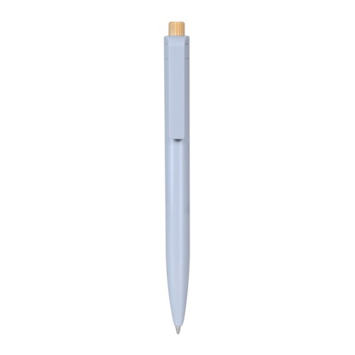 SH-3050-A_1 Boligrafo Plastico Boligrafo Wenyu Azul SH 3050 A Azul (SH3050A – plastico / bambu – articulo promocional)