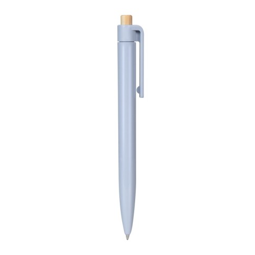 SH-3050-A_2 Boligrafo Plastico Boligrafo Wenyu Azul SH 3050 A Azul (SH3050A – plastico / bambu – articulo promocional)