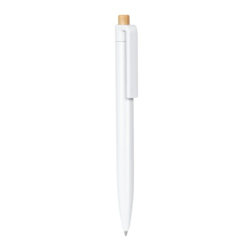 Boligrafo Plastico Boligrafo Wenyu Blanco SH 3050 B Blanco (SH3050B - plastico / bambu - articulo promocional)