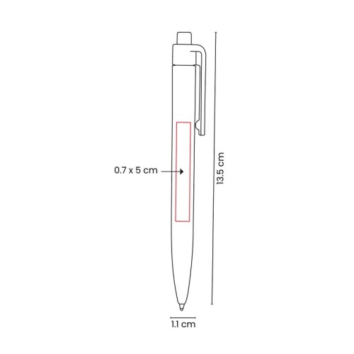 SH-3050-VECTOR-3 Boligrafo Plastico Boligrafo Wenyu Verde SH 3050 V Verde (SH3050V – plastico / bambu – articulo promocional)
