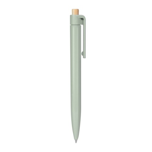 SH-3050-V_2 Boligrafo Plastico Boligrafo Wenyu Verde SH 3050 V Verde (SH3050V – plastico / bambu – articulo promocional)