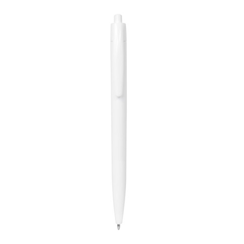 SH-4005-B_1 Boligrafo Plastico Boligrafooslin Blanco SH 4005 B Blanco (SH4005B – plastico – articulo promocional)