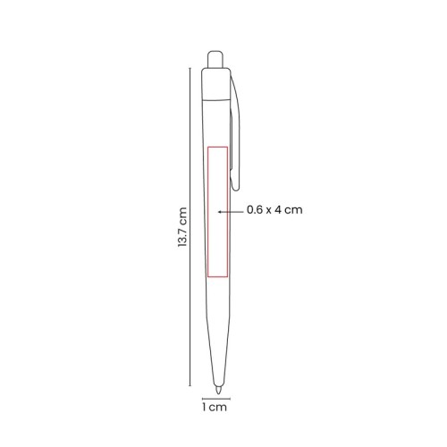 SH-4005-VECTOR Boligrafo Plastico Boligrafooslin Morado SH 4005 M Morado (SH4005M – plastico – articulo promocional)