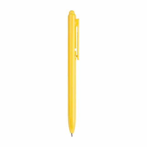 SH-4007-Y_2 Boligrafo Plastico Boligrafo Kuwait Amarillo SH 4007 Y Amarillo (SH4007Y – plastico – articulo promocional)