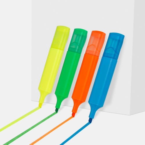 SH-4008-3 Boligrafo Multifuncional Marcatexto Seoulamarillo SH 4008 Y Amarillo (SH4008Y – plastico – articulo promocional)