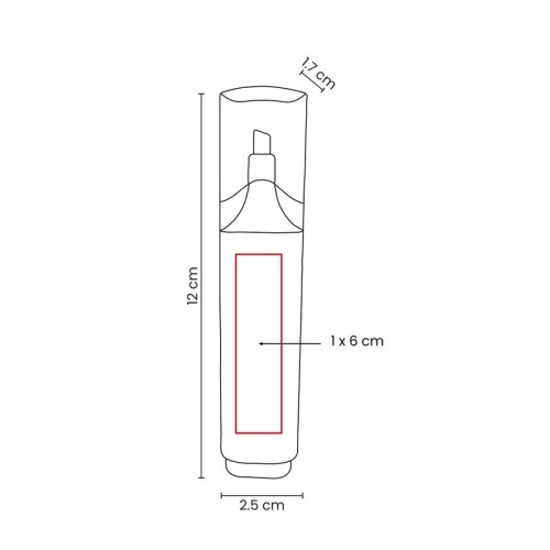 SH-4008-VECTOR-3 Boligrafo Multifuncional Marcatexto Seoulamarillo SH 4008 Y Amarillo (SH4008Y – plastico – articulo promocional)