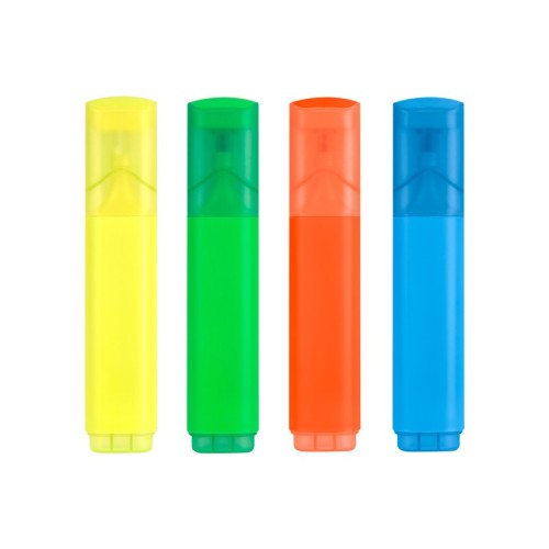 SH-4008_1-3 Boligrafo Multifuncional Marcatexto Seoulamarillo SH 4008 Y Amarillo (SH4008Y – plastico – articulo promocional)