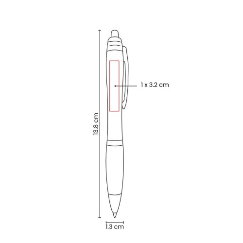 SH-4009-VECTOR-4 Boligrafo Plastico Boligrafo Muscat Negro SH 4009 N Negro (SH4009N – plastico – articulo promocional)