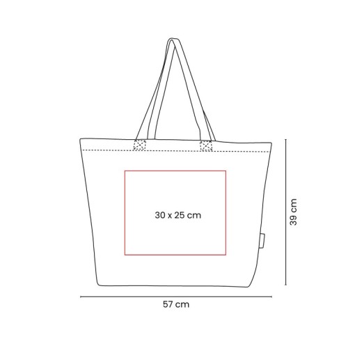 SIN-008-VECTOR Bolsa Ecologica Bolsa Zeder Beige SIN 008 BE Beige (SIN008BE – algodon reciclado – articulo promocional)