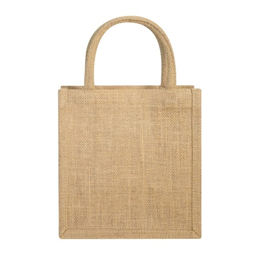 SIN-015-BE_1 Bolsa Ecologica Bolsa Mini Bois SIN 015 BE Beige (SIN015BE – yute – articulo promocional)