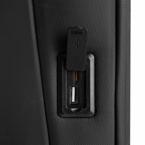 SIN-058-N_3 Mochila Ejecutiva Mochila Shellix Negro SIN 058 N Negro (SIN058N – poliester / eva – articulo promocional)