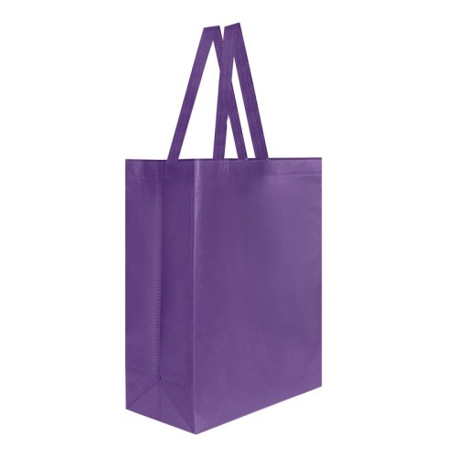 BOLSA REUTILIZABLE BOLSA LAREDO MORADO SIN 216 M MORADO (SIN216M - NON WOVEN 70 G - ARTICULO PROMOCIONAL)