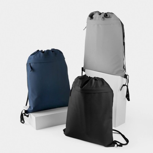 SIN-295-1 Bolsa Mochila Bolsa-mochila Zoka Gris SIN 295 G Gris (SIN295G – curpiel – articulo promocional)