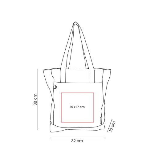 SIN-296-VECTOR-1 Bolsa Ecologica Bolsa Nurek Verde SIN 296 V Verde (SIN296V – algodon reciclado – articulo promocional)