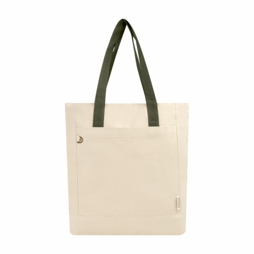 SIN-296-V_1 Bolsa Ecologica Bolsa Nurek Verde SIN 296 V Verde (SIN296V – algodon reciclado – articulo promocional)