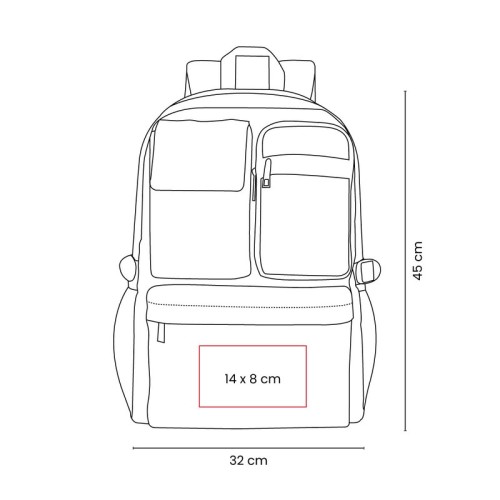 SIN-531-VECTOR-1 Mochila Escolar Mochila Holde Azul SIN 531 A Azul (SIN531A – poliester – articulo promocional)