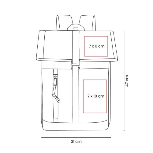 SIN-536-VECTOR Mochila Escolar Mochila Maciez Azul SIN 536 A Azul (SIN536A – poliester – articulo promocional)