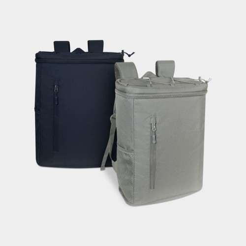 SIN-543-1 Mochila Hielera Hielera-mochila Zabal Gris SIN 543 G Gris (SIN543G – poliester / acetato de vinilo de polietileno – articulo promocional)