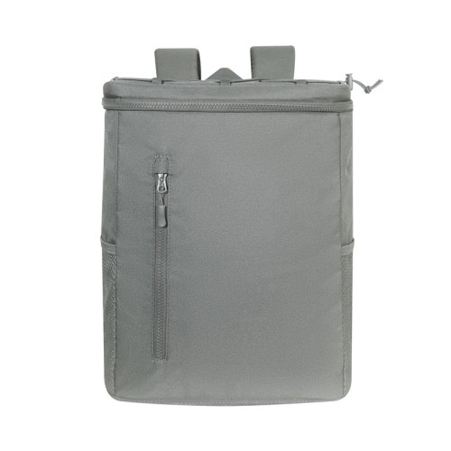 SIN-543-G_1 Mochila Hielera Hielera-mochila Zabal Gris SIN 543 G Gris (SIN543G – poliester / acetato de vinilo de polietileno – articulo promocional)