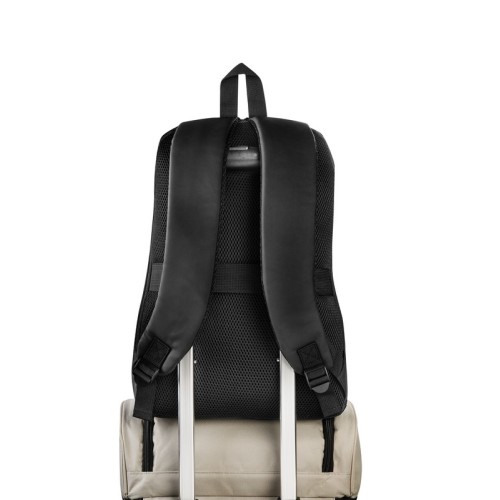 SIN-551-N_3 Mochila Ejecutiva Mochila Ebele Negro SIN 551 N Negro (SIN551N – poliuretano / poliester – articulo promocional)