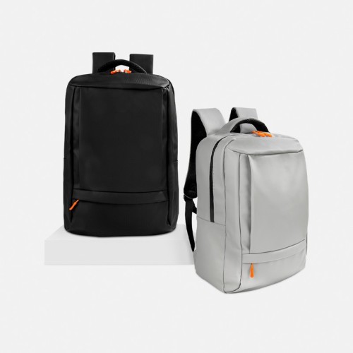 SIN-557-1 Mochila Ejecutiva Mochila Akazi Negro SIN 557 N Negro (SIN557N – poliuretano / poliester – articulo promocional)
