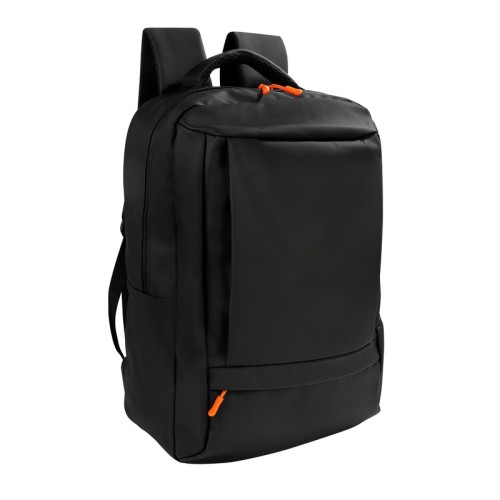 Mochila Ejecutiva Mochila Akazi Negro SIN 557 N Negro (SIN557N - poliuretano / poliester - articulo promocional)