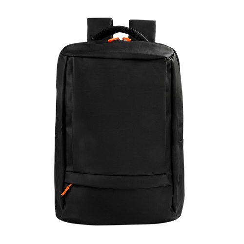 SIN-557-N_1 Mochila Ejecutiva Mochila Akazi Negro SIN 557 N Negro (SIN557N – poliuretano / poliester – articulo promocional)